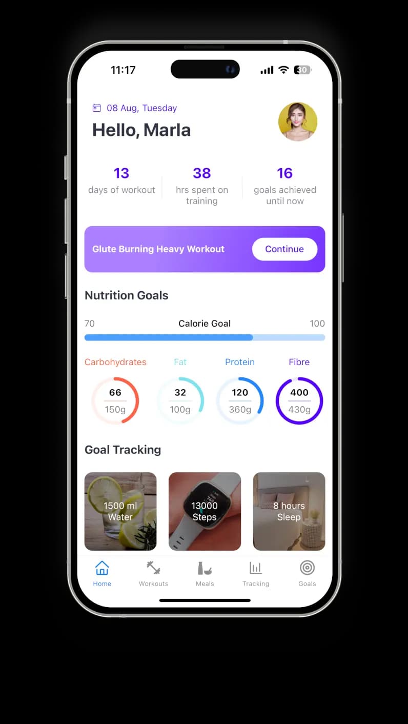 FitNLit app screenshot